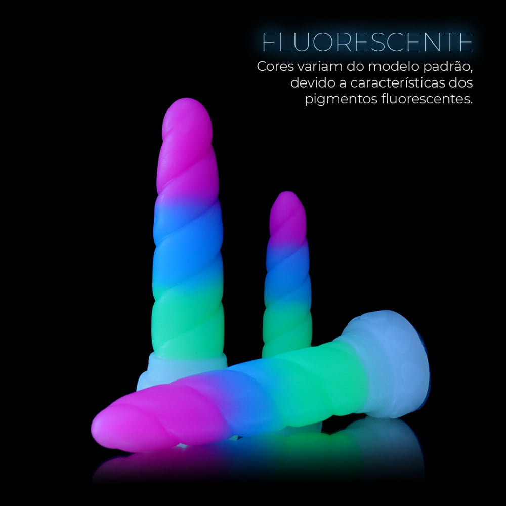 Dildos Uni na versão fluorescente