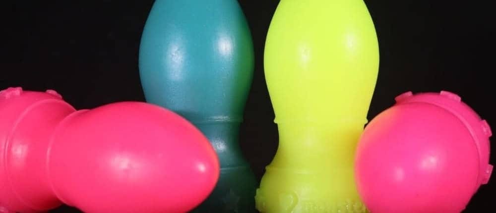 4 plugs anais coloridos