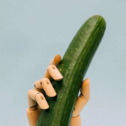 Pepino que lembra o ato de tipos de pênis