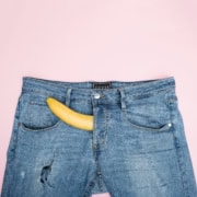 banana simulando ereção