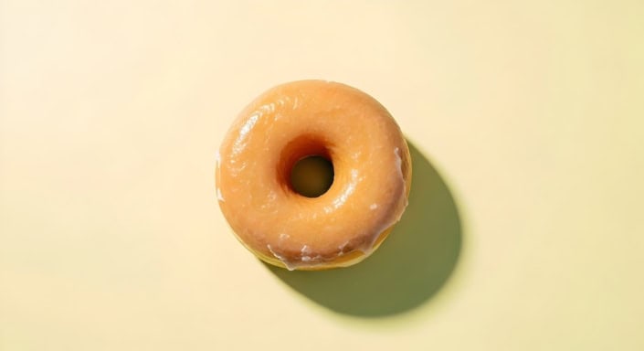 donut representando beijo grego