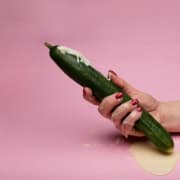 pepino grande representando boquete parafuso