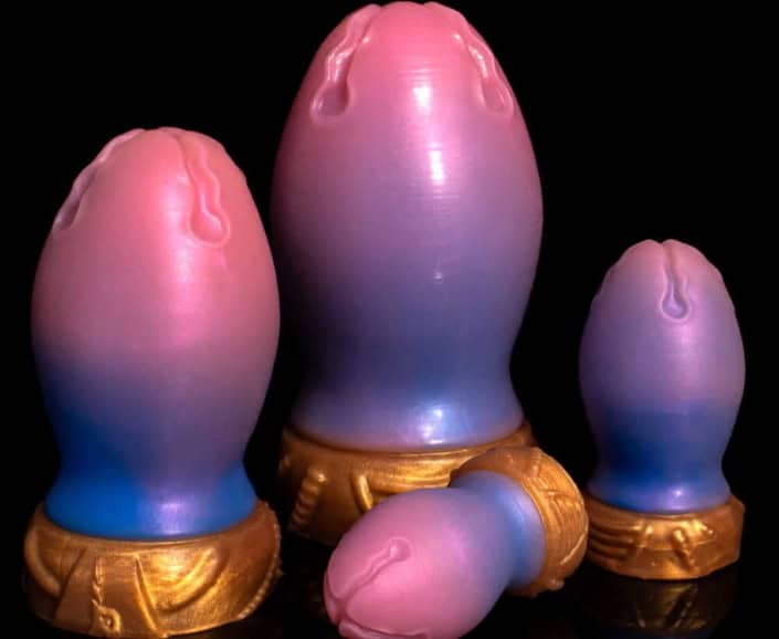 plug anal de silicone d-Alien d Monster D