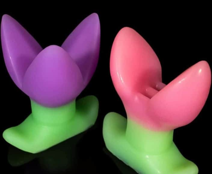 plug anal diferente em forma de flores